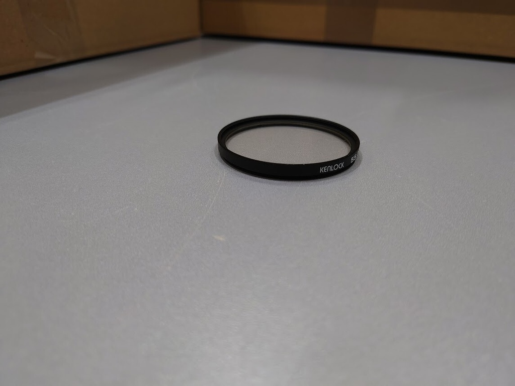 Kenlock, 55.0 mm UV Made In Japan Lens Filter Used