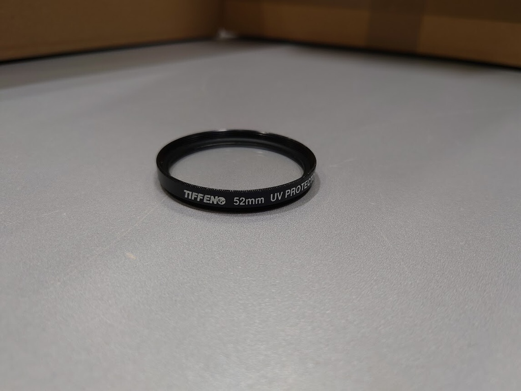 Tiffeno, 52 mm UV Protector Made In USA Lens Filter Used