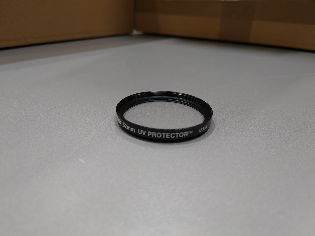 Tiffeno, 52 mm UV Protector Made In USA Lens Filter Used