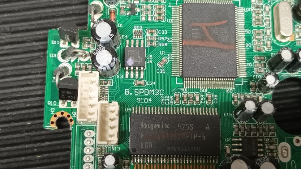 Non-Working B. SPDM3C 9104 Motherboard Component - For Parts or Repair