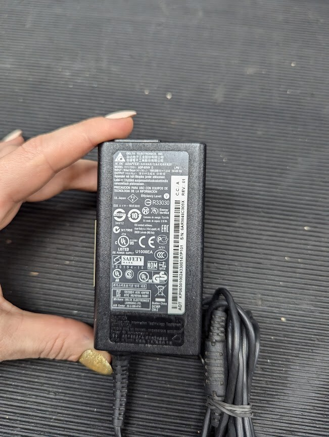 DELTA ADP-65VH D AC Adapter 19V 3.42A Without Power Cord Black Used