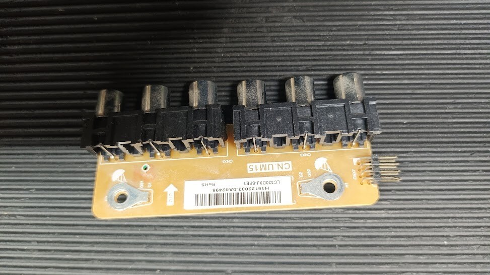 Used Non-Working JD-B1 B173873 AV PCB Board - For Parts Only, No Accessories