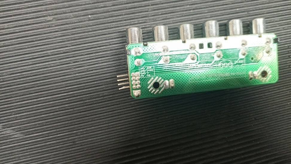 Used Non-Working JD-B1 B173873 AV PCB Board - For Parts Only, No Accessories