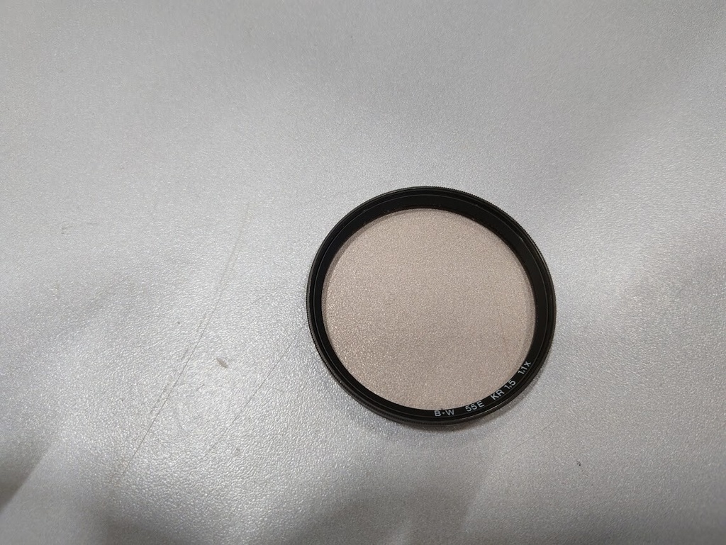 B+W, 55E, KR 1.5, 1.1x,  Made In Germany Lens Filter Used