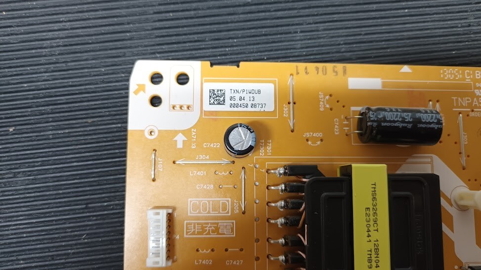 Used TNPA5806 Power Board - Non-Working for Parts/Repair