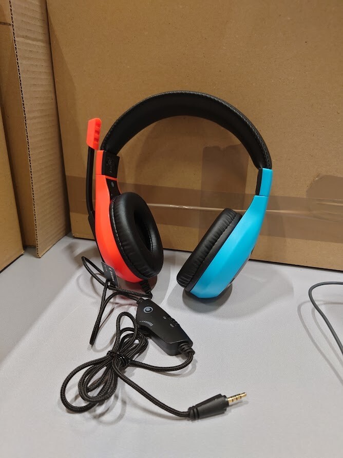 Cuffie Stereo Wired Bigben Usate Funzionanti Con Imballaggio Originale