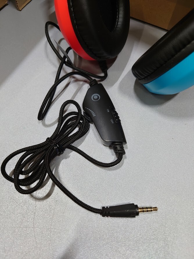 Cuffie Stereo Wired Bigben Usate Funzionanti Con Imballaggio Originale