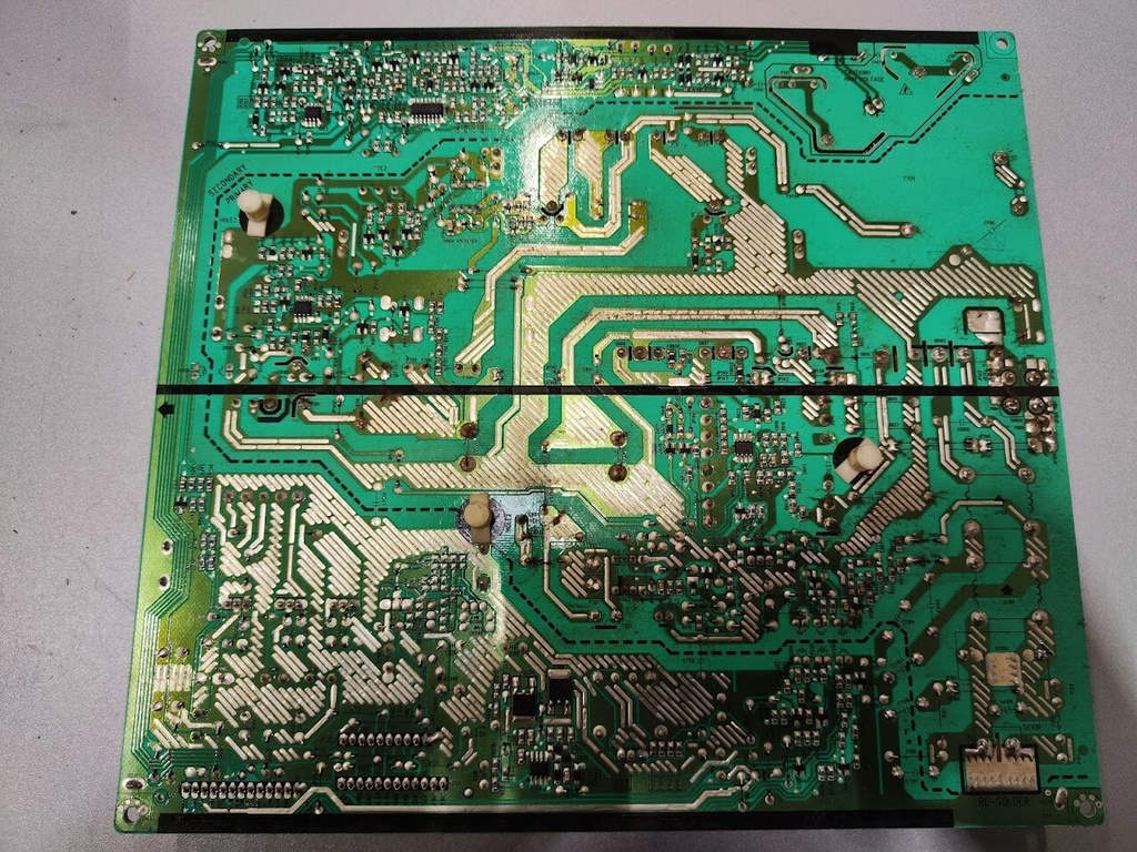 LG GLP42SLPV2EV3 Power Supply Board EAY38640201 EAY39702801 Untested for Parts