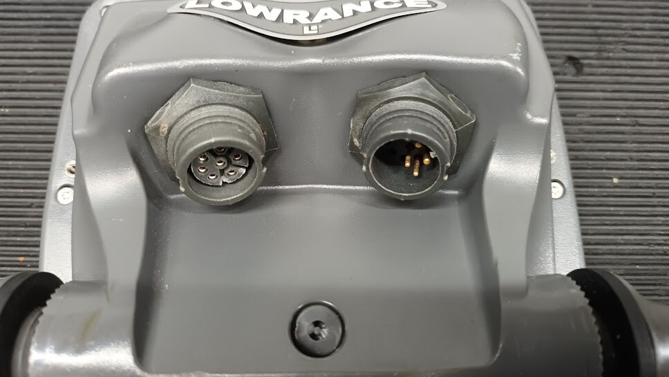 Lowrance X58 DF Fish Finder – Untested, Scratches, For Parts or Repair