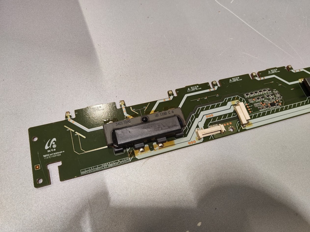 Samsung SST400_08A01 Rev 0.0 Power Supply PCB Board for TV Untested For Parts