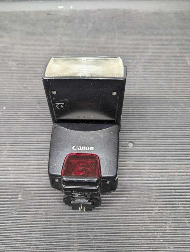 Canon Flash Speedlite 380EX Flash   Black  - Untested