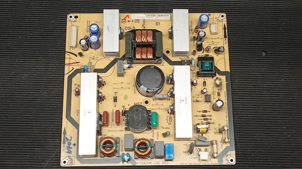 Used 08-PL3222A-PW200AA Power Board - Non-Working for Parts/Repair