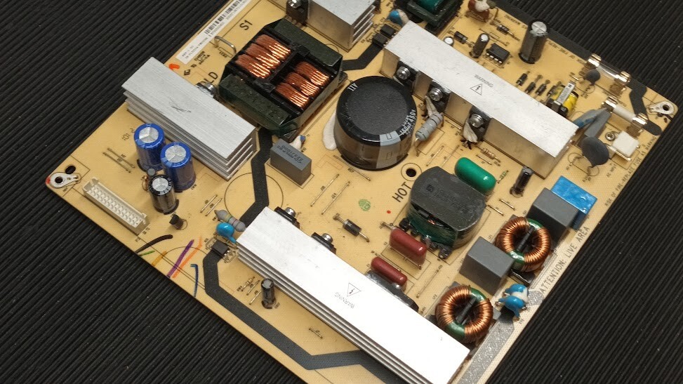 Used 08-PL3222A-PW200AA Power Board - Non-Working for Parts/Repair