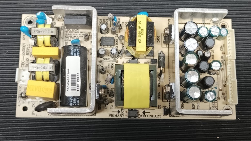 Used Non-Working CEC-240007 ROHS Rev 1.1 PCB Board - For Parts Only