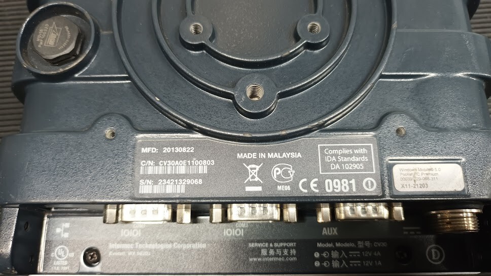 Used Intermec CV30 Vehicle-Mounted Computer – Working, Minor Scratches