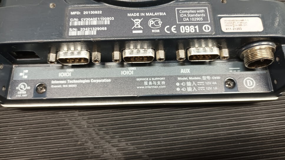 Used Intermec CV30 Vehicle-Mounted Computer – Working, Minor Scratches