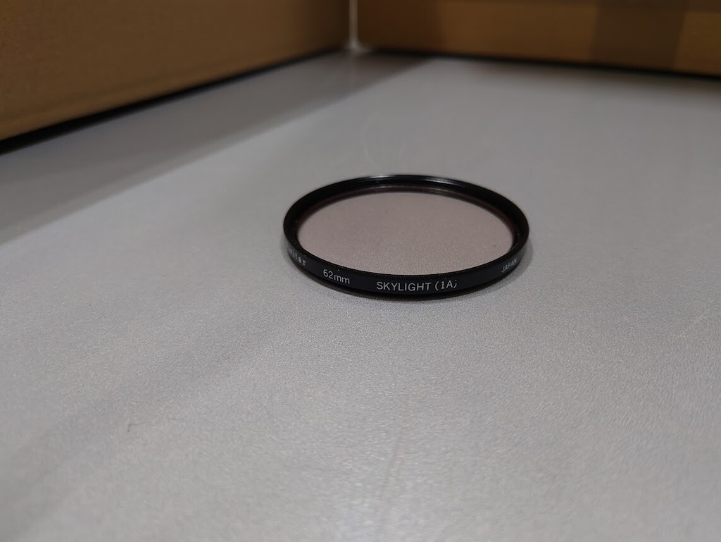 Vivitar, 62 mm, Skylight (1A),  Made In Japan  Lens Filter Used