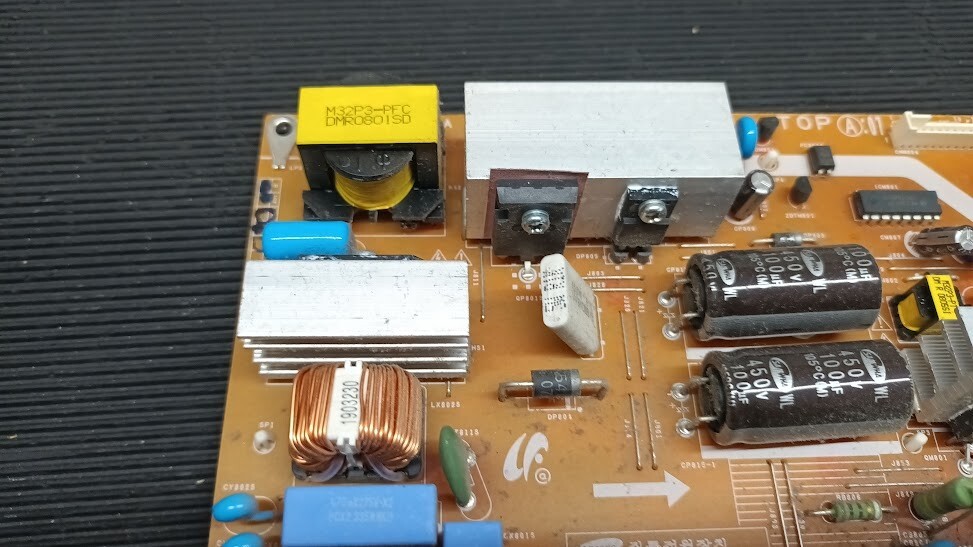 Non-Working Samsung PSLF231501C Power Supply Board - For Parts or Repair