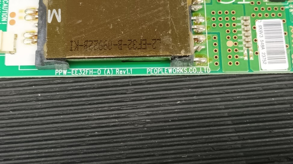 Used LG Display 6632L-0548A Power Board - Non-Working for Parts/Repair