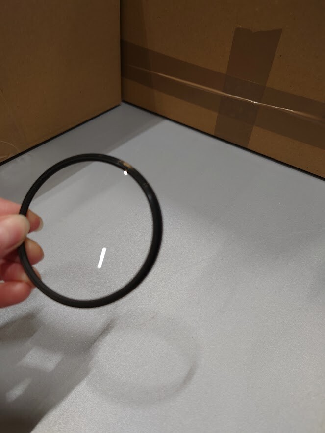 B+W, 72 010 UV-Haze 1x F-Pro Made In Germany Lens Filter Used