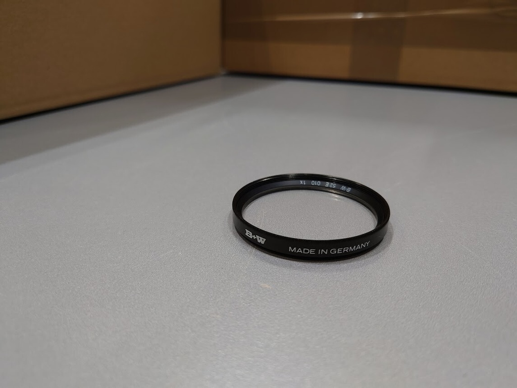 B+W, 52E 010 1x Made In Germany Lens Filter Used