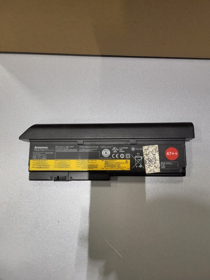 Lenovo ThinkPad 42T4640 Notebook Battery 10.8V 7800mAh 85Wh – Working