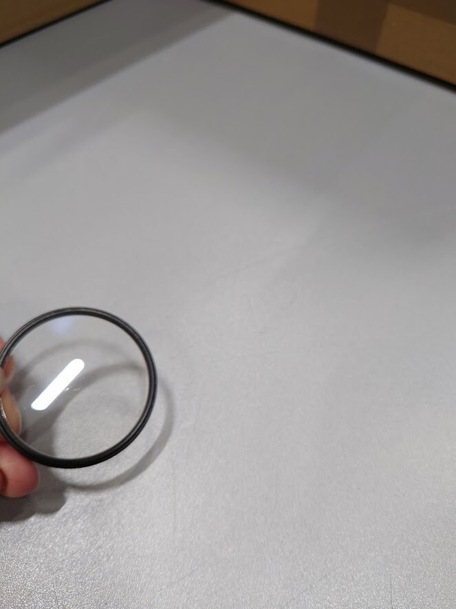 Unknown, UV 390 (0-Haze) M49 (4) Lens Filter Used