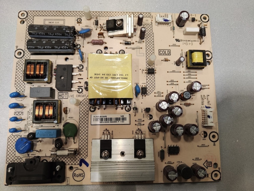 Delta DPS-279BP A Power Supply Board for 42-inch TV Models AUO 37 HD CMO 42 HD