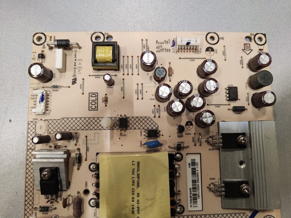 Delta DPS-279BP A Power Supply Board for 42-inch TV Models AUO 37 HD CMO 42 HD