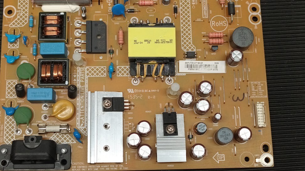 Used 715G6934-P01-002-002H Power Board - Non-Working for Parts/Repair