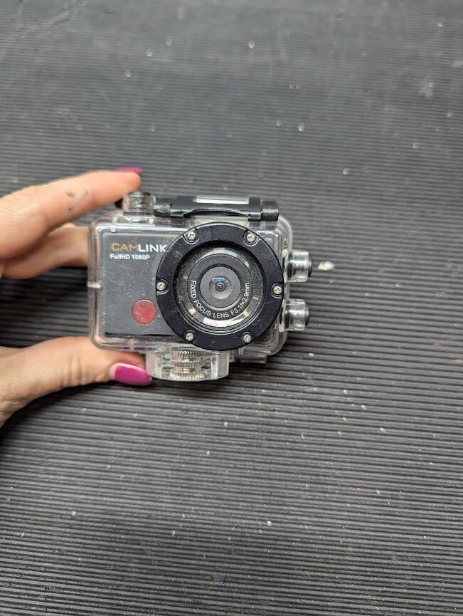 Caylinx Full HD 1080P Action Camera - Used Non-Working Sold As-Is