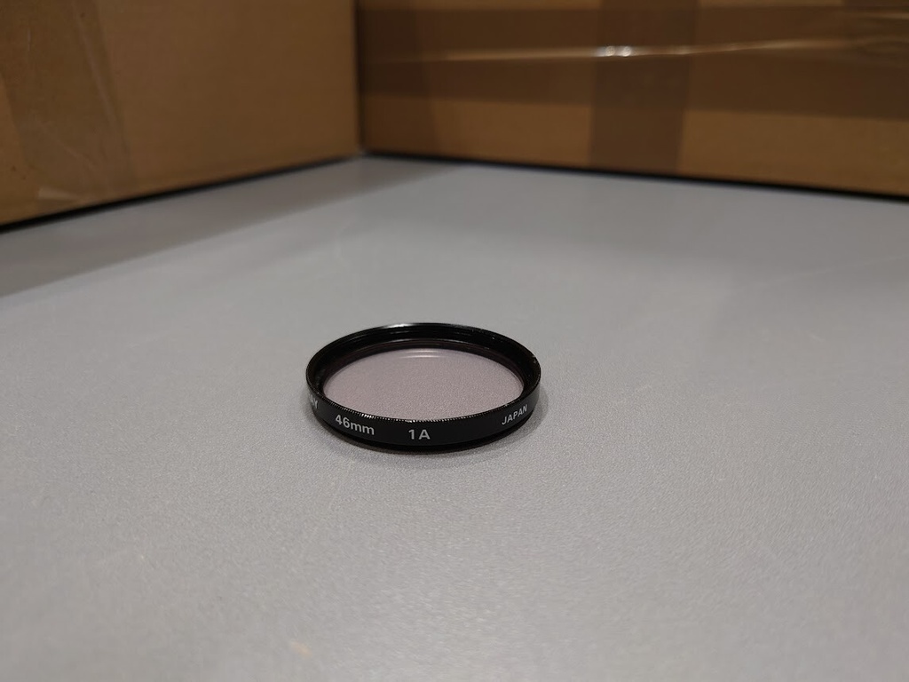 Quantaray, 46 mm 1A Made In Japan Lens Filter Used