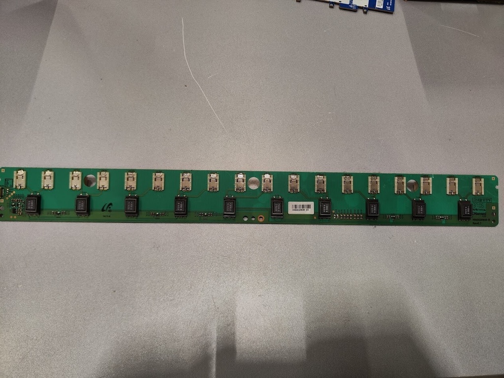 Hansol HI40024W2I-B Rev 0.7 Power Supply PCB Board for TV Untested For Parts