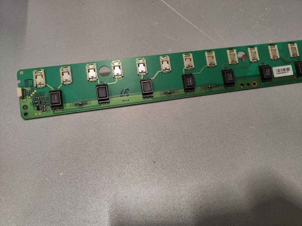 Hansol HI40024W2I-B Rev 0.7 Power Supply PCB Board for TV Untested For Parts