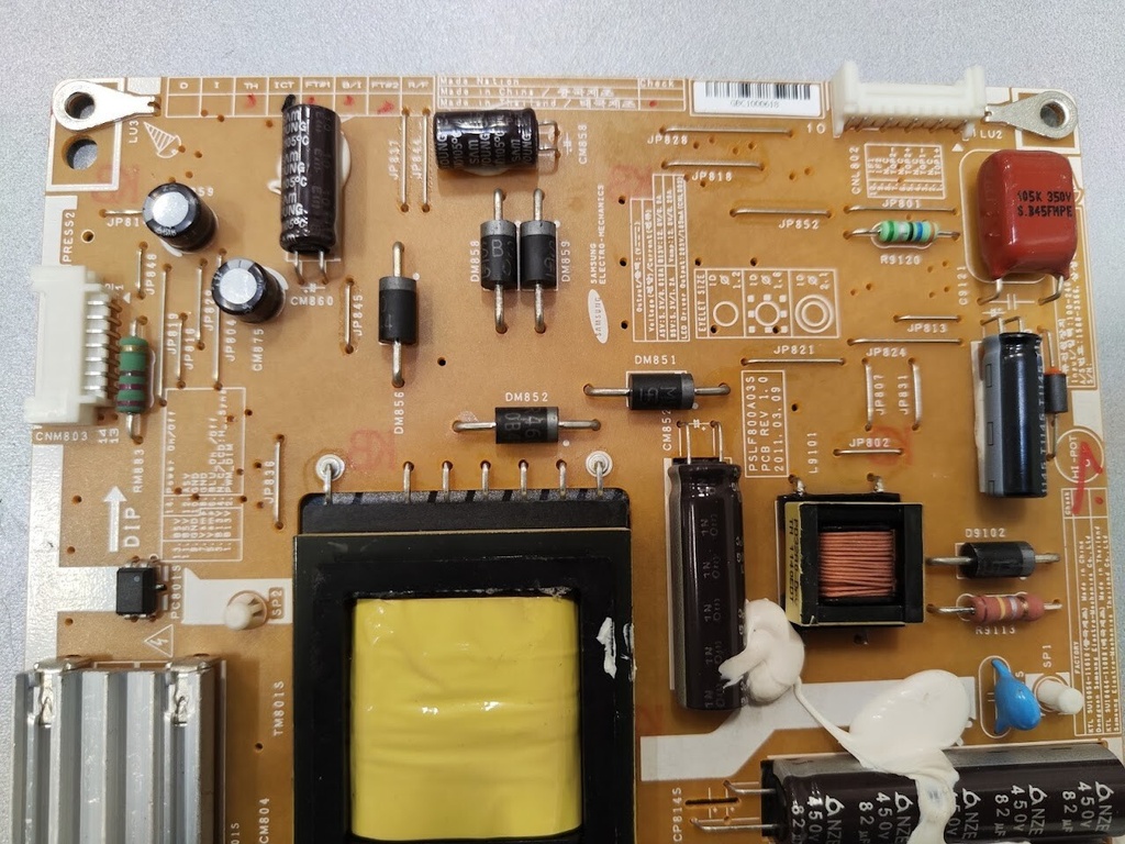 Samsung Power Supply Board PD32G0S_BSM BN44-00472A for Parts Repair Untested 32'