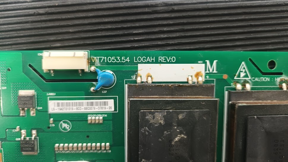 Non-Working VIT71053.54 LOGAH REV:0 PCB Board - For Parts Only