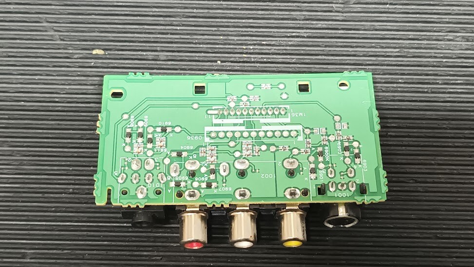 Used Philips 3104 313 61232 AV Input Board - Non-Working for Parts/Repair