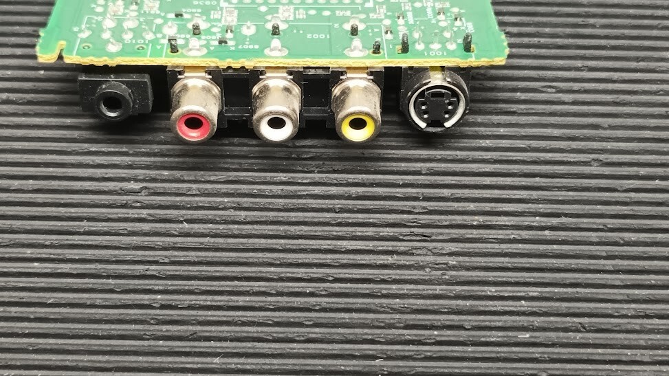 Used Philips 3104 313 61232 AV Input Board - Non-Working for Parts/Repair