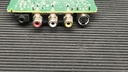 Used Philips 3104 313 61232 AV Input Board - Non-Working for Parts/Repair