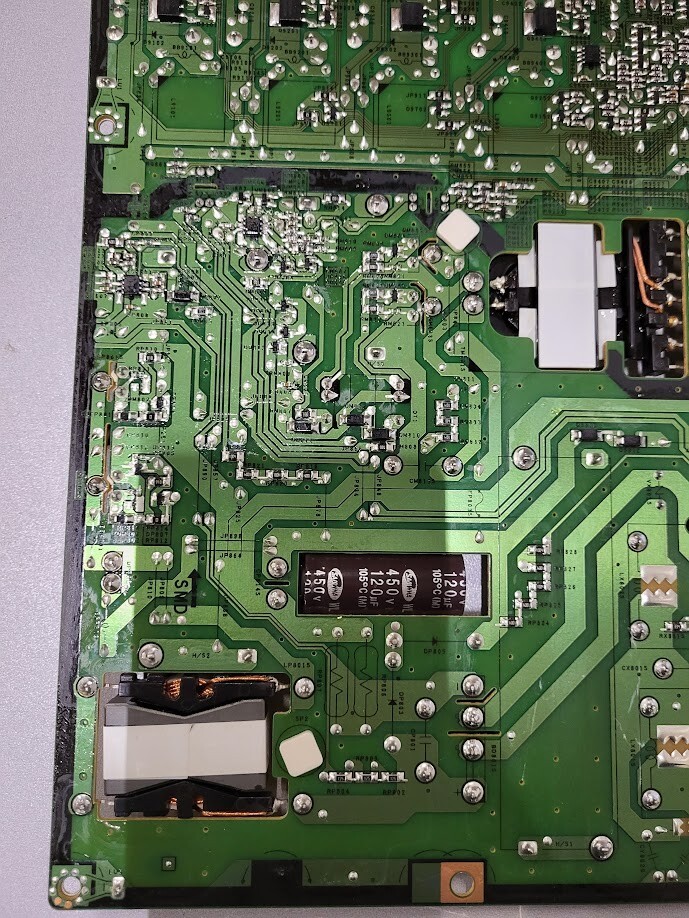 Samsung PD46B2 BSM BN44-00427A Power Supply Board – Untested, For Parts Only