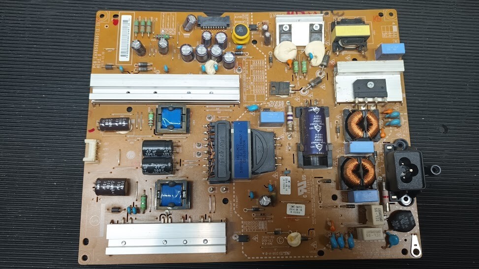 Used PCB EAX65423801 Rev 2.0 Power Board - Non-Working for Parts/Repair