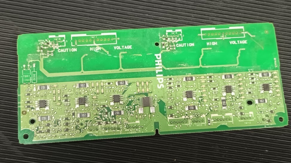 Used Philips PCB Board 3104 313 60975 - Non-Working, For Parts Only