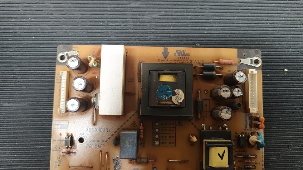 Used Non-Working LG LGP32-12P Power Supply Board - For Parts Only