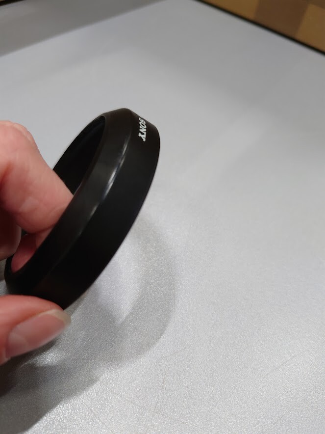 Sony SH0006 Lens Hood  Black Used
