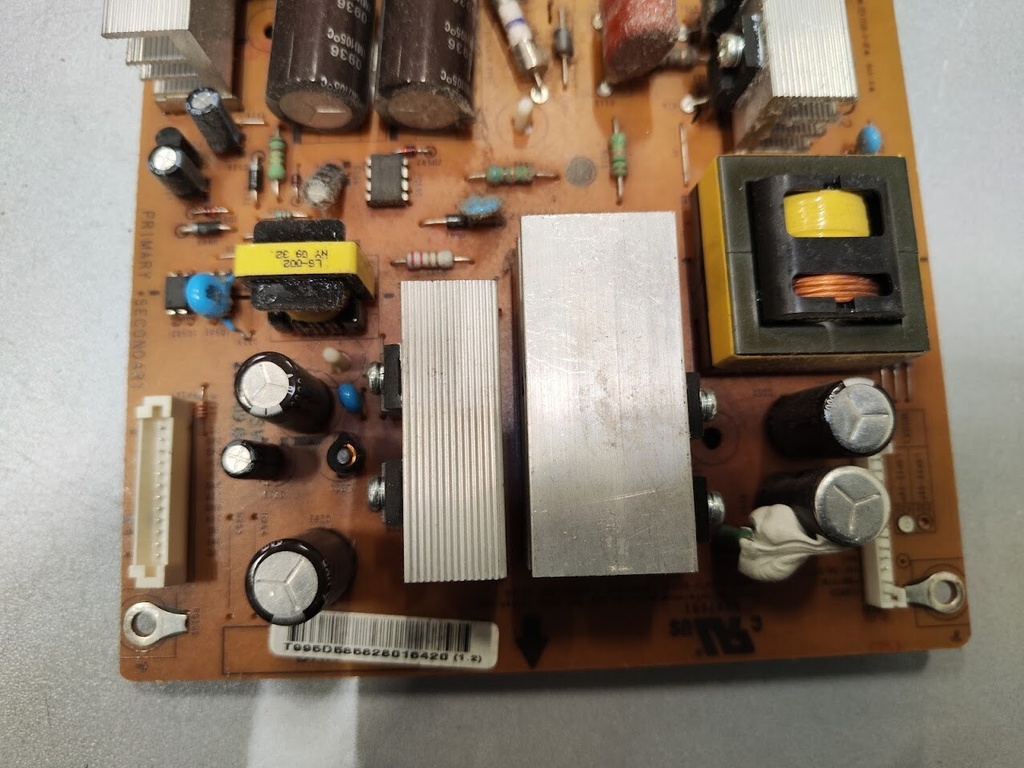 LG EAX55176301/12 Power Supply Board Untested for Parts Repair 2009 REV 1.0