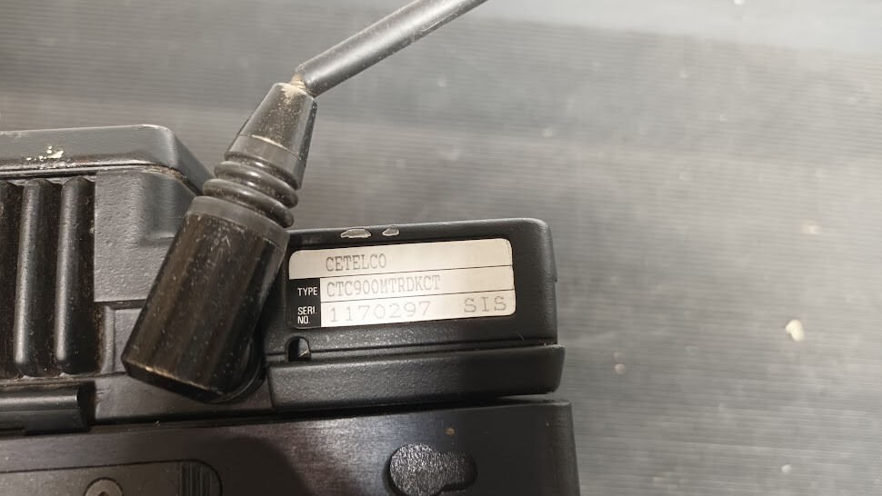 Cetelco CTC900MTRDKCT Communication Device - Untested, Vintage