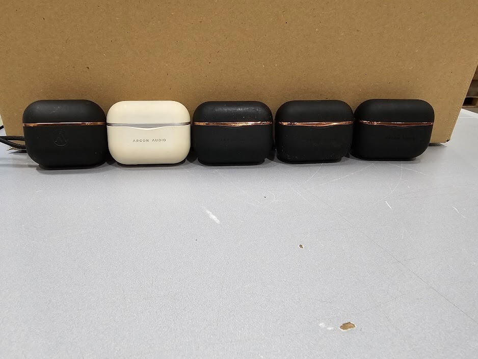 LOT OF 5 Argon Audio IE20 Earphones - Not Working, For Parts