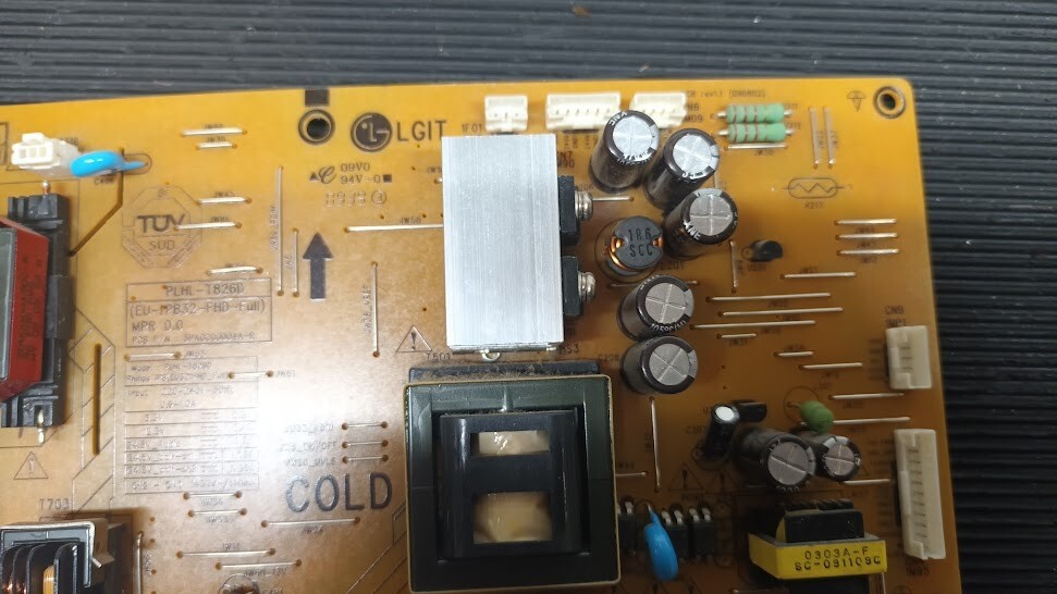 Used Non-Working PLHL-T826D PCB Board - For Parts Only