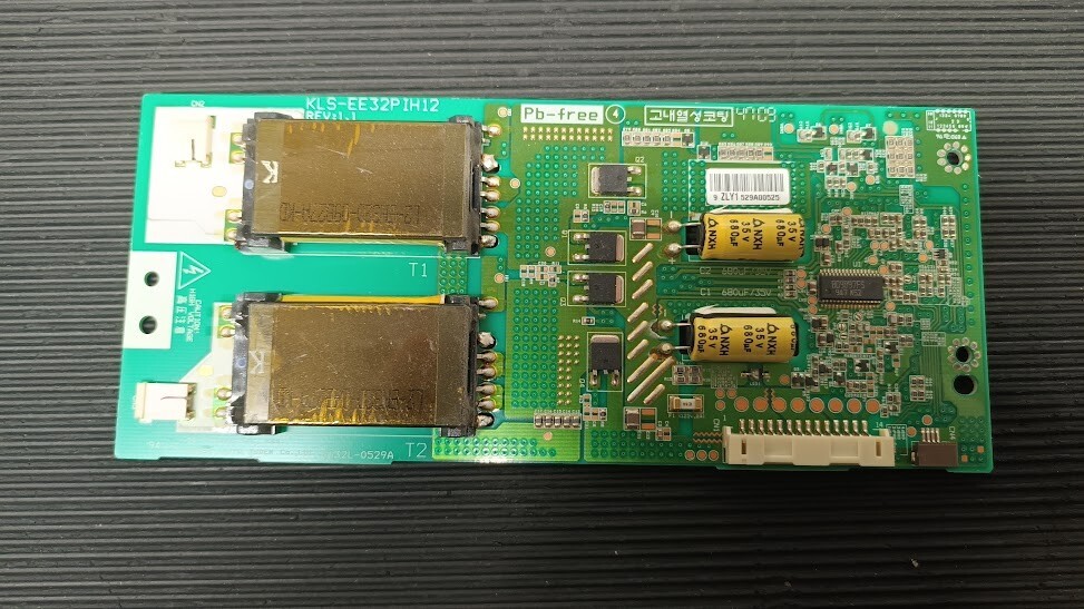Used Non-Working KLS-EE32PIH12 PCB Board - For Parts Only, No Accessories