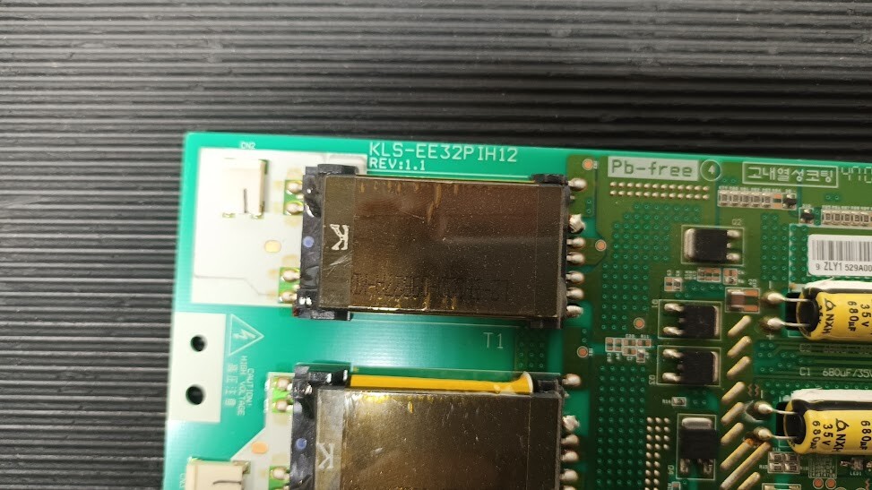 Used Non-Working KLS-EE32PIH12 PCB Board - For Parts Only, No Accessories